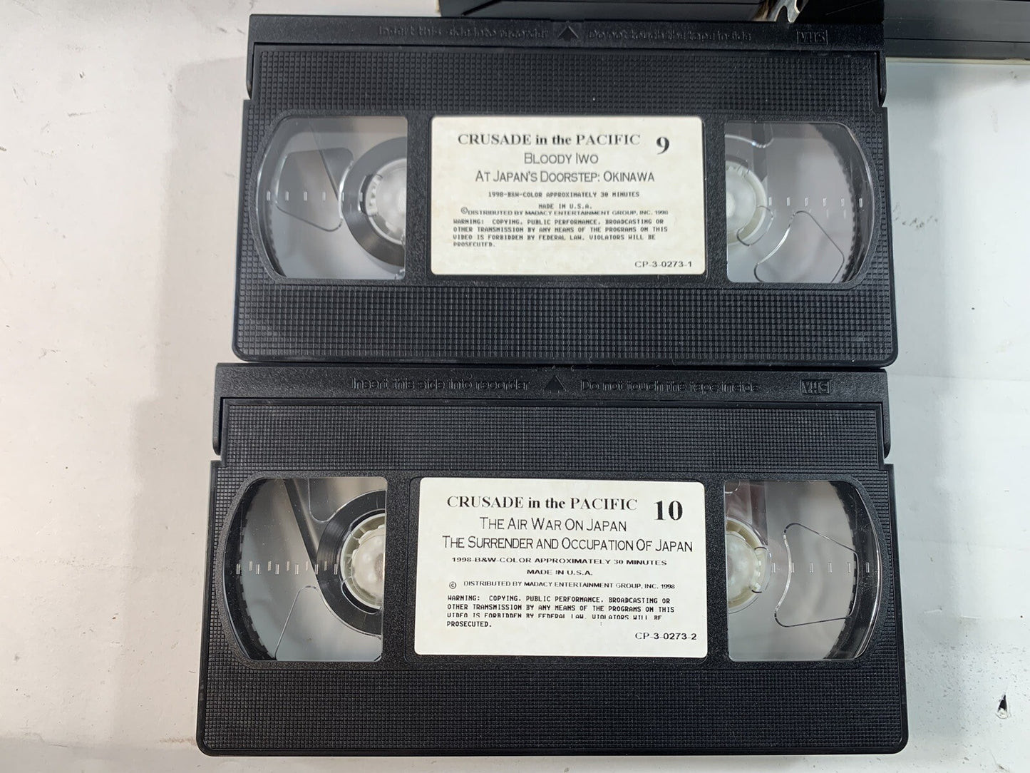 Rise And Fall Of The Nazi Empire (4 Military VHS box sets) Warbirds of WWII +2