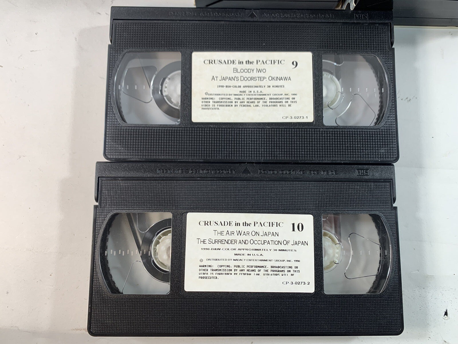 Rise And Fall Of The Nazi Empire (4 Military VHS box sets) Warbirds of WWII +2