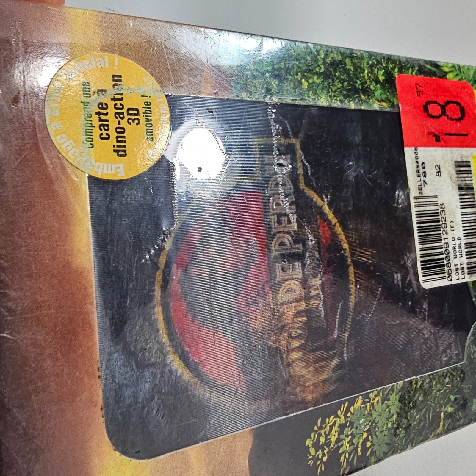 Le Monde Perdu: Jurassic Park (VHS, 1997) Lenticular Cover - New, Sealed