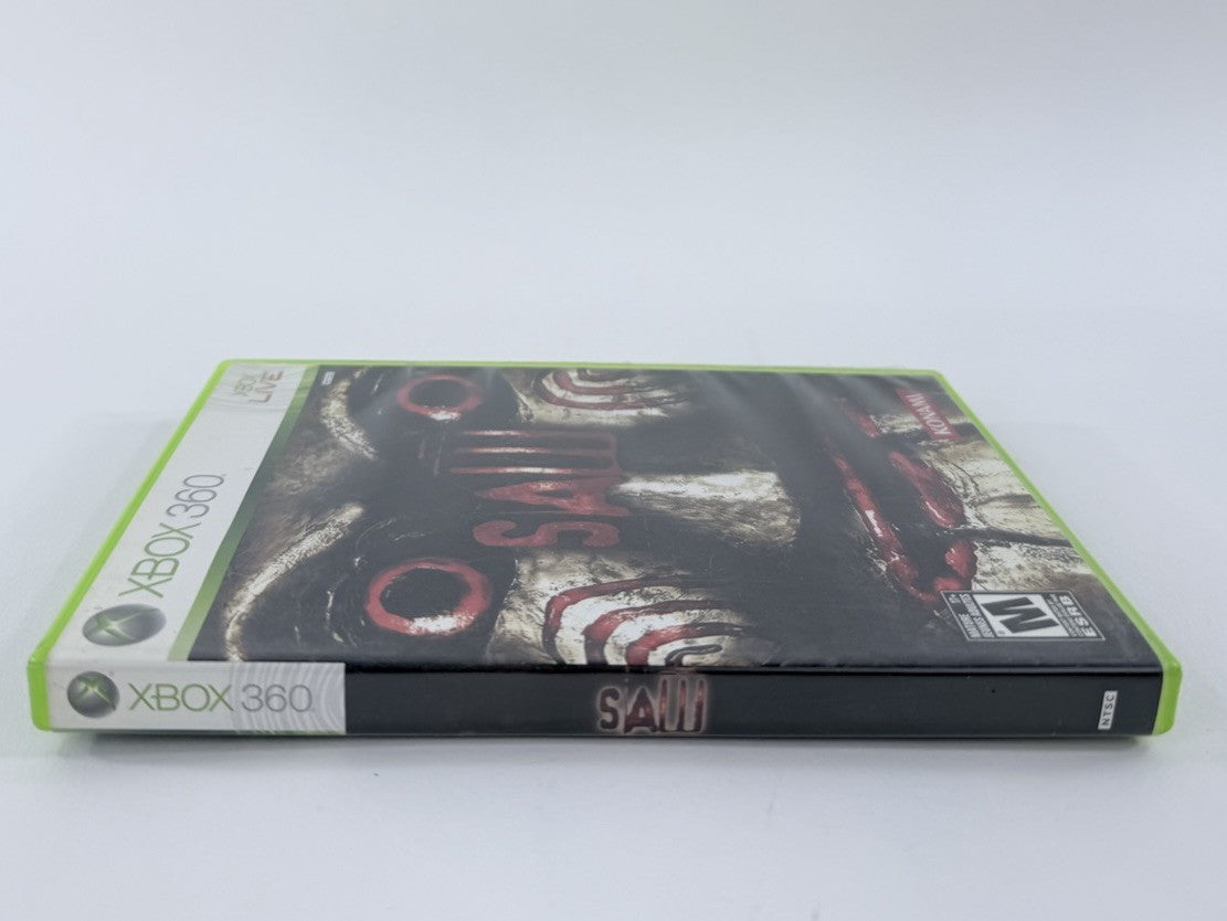 Saw (Microsoft Xbox 360, 2009) Original Game Case and Cover Art Only - No Game