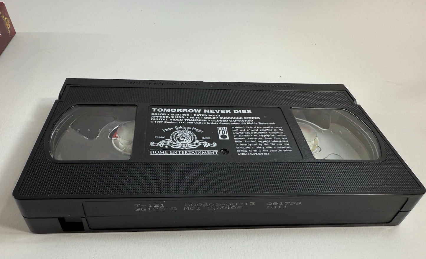 Tomorrow Never Dies (VHS Bundle) The World Is Not Enough - Pierce Brosnan 007