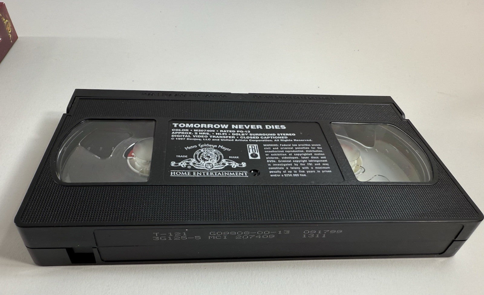 Tomorrow Never Dies (VHS Bundle) The World Is Not Enough - Pierce Brosnan 007