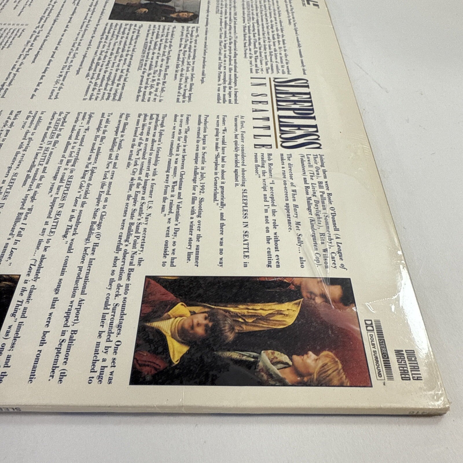 Sleepless in Seattle (Laserdisc Bundle) Sommersby, Enchanted April - Tested