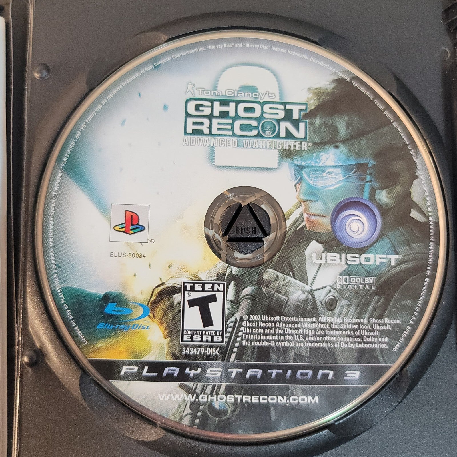 Tom Clancy's Ghost Recon: Advanced Warfighter 2 (Sony PlayStation 3, 2007) CIB