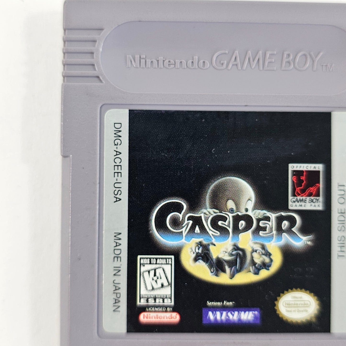 Casper (Nintendo Game Boy, 1996) Game Cartridge Only - Tested