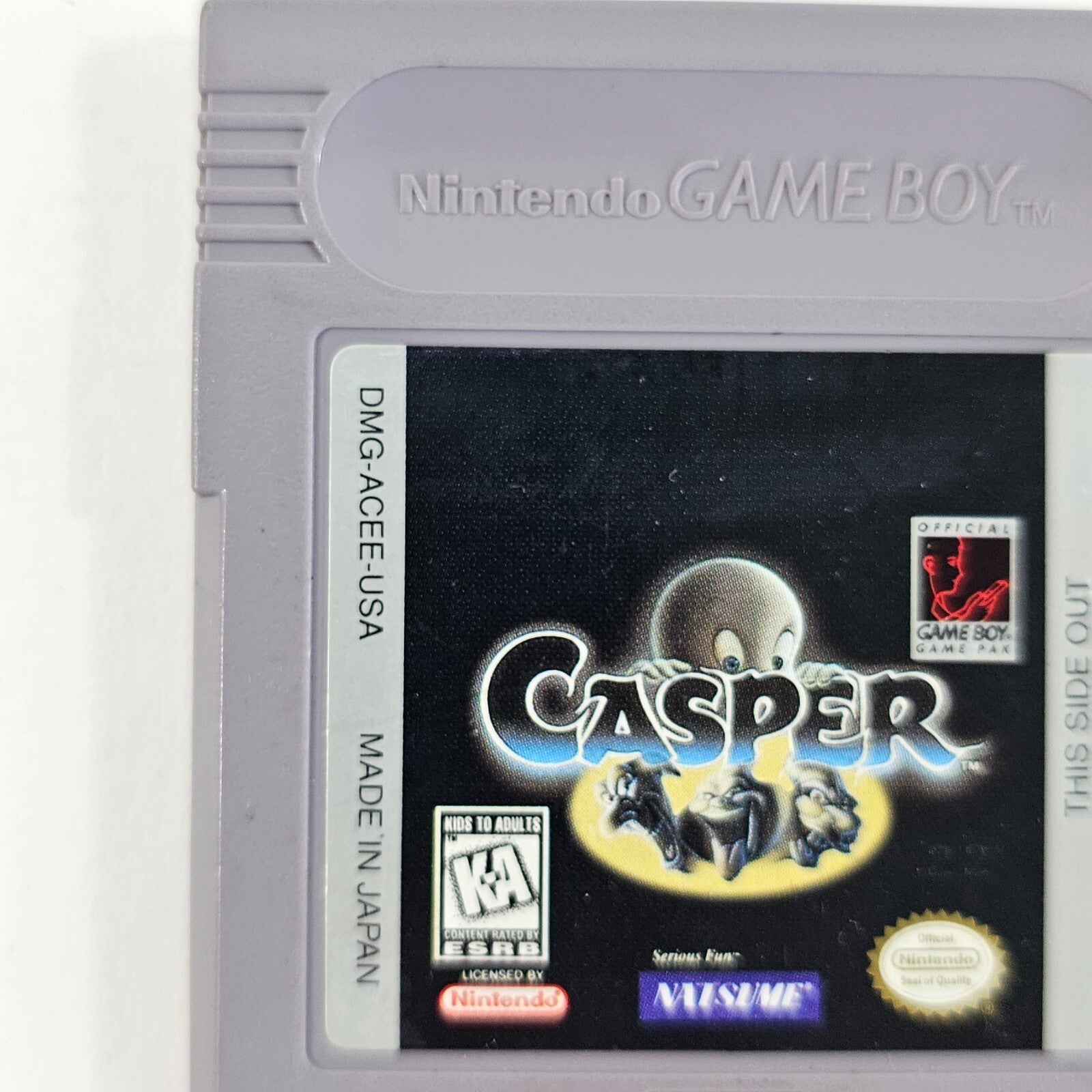 Casper (Nintendo Game Boy, 1996) Game Cartridge Only - Tested