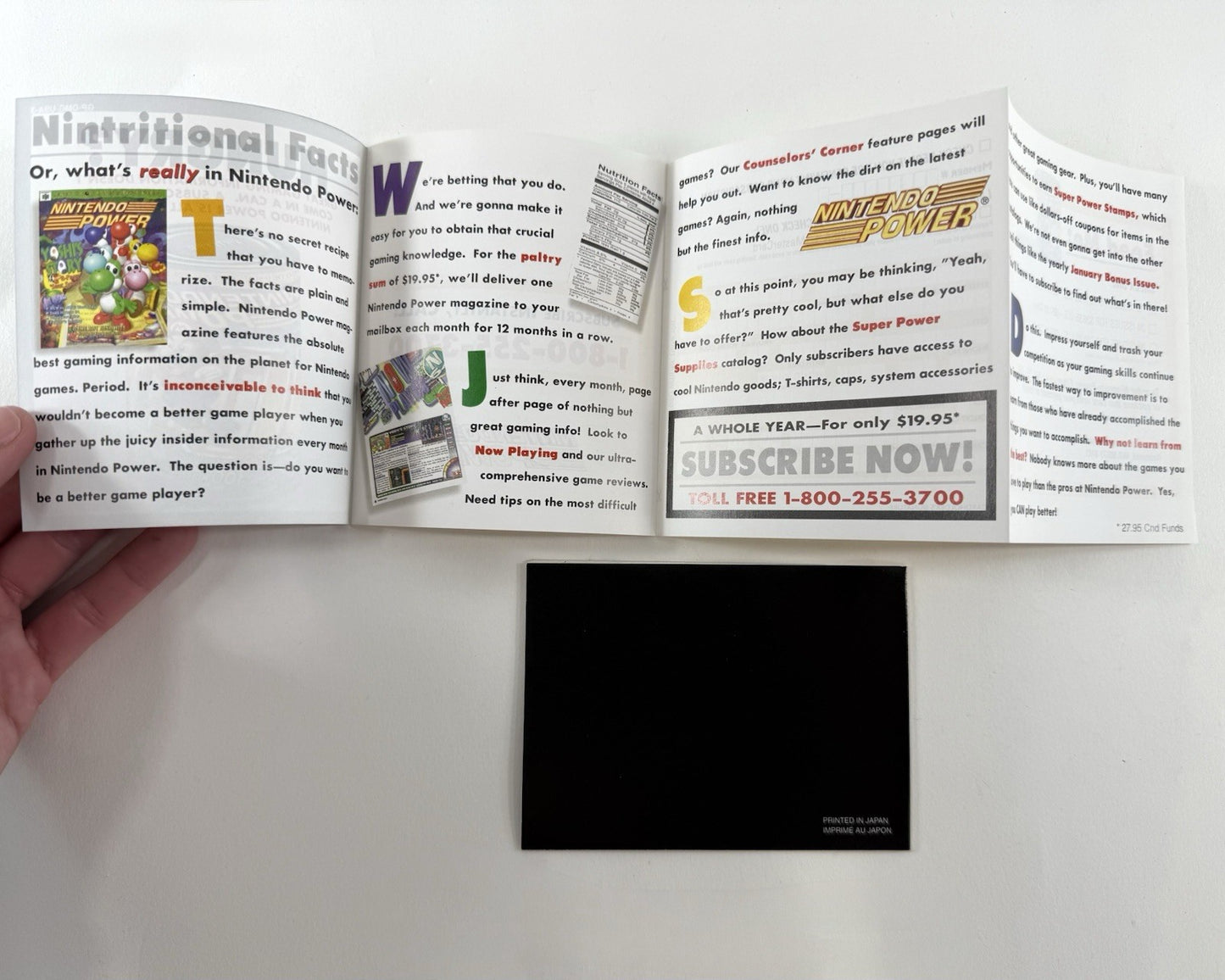 Turrican (Nintendo GameBoy, 1991) Game Box Manual Inserts - Tested and Working