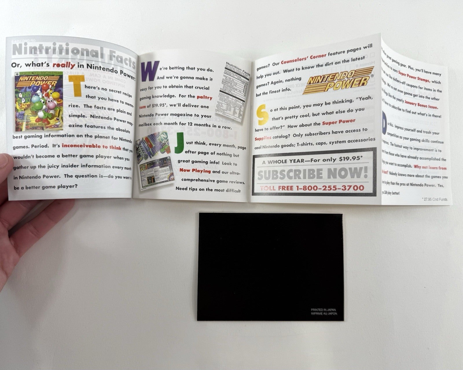 Turrican (Nintendo GameBoy, 1991) Game Box Manual Inserts - Tested and Working