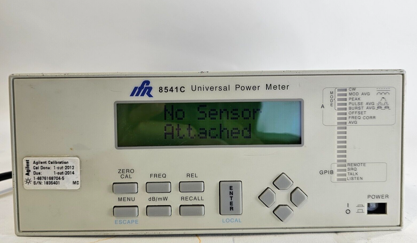 Giga-Tronics 8541C Universal Power Meter Option 03 - Tested