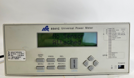 Giga-Tronics 8541C Universal Power Meter Option 03 - Tested