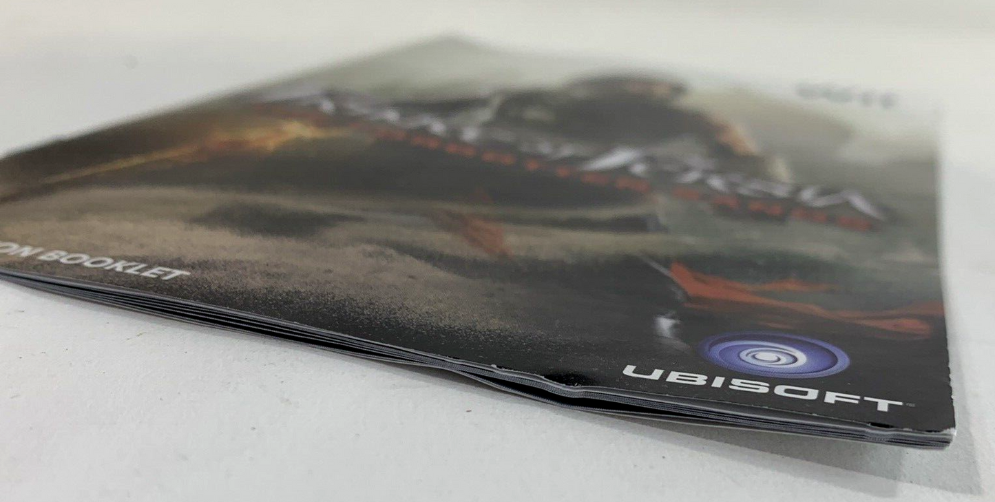 Prince of Persia: Forgotten Sands (Nintendo Wii, 2010) Game Case Manual Insert