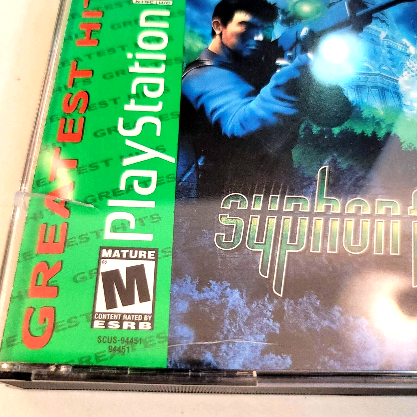Syphon Filter 2 (Sony PlayStation, 2000) Game Case Manual Insert - Tested