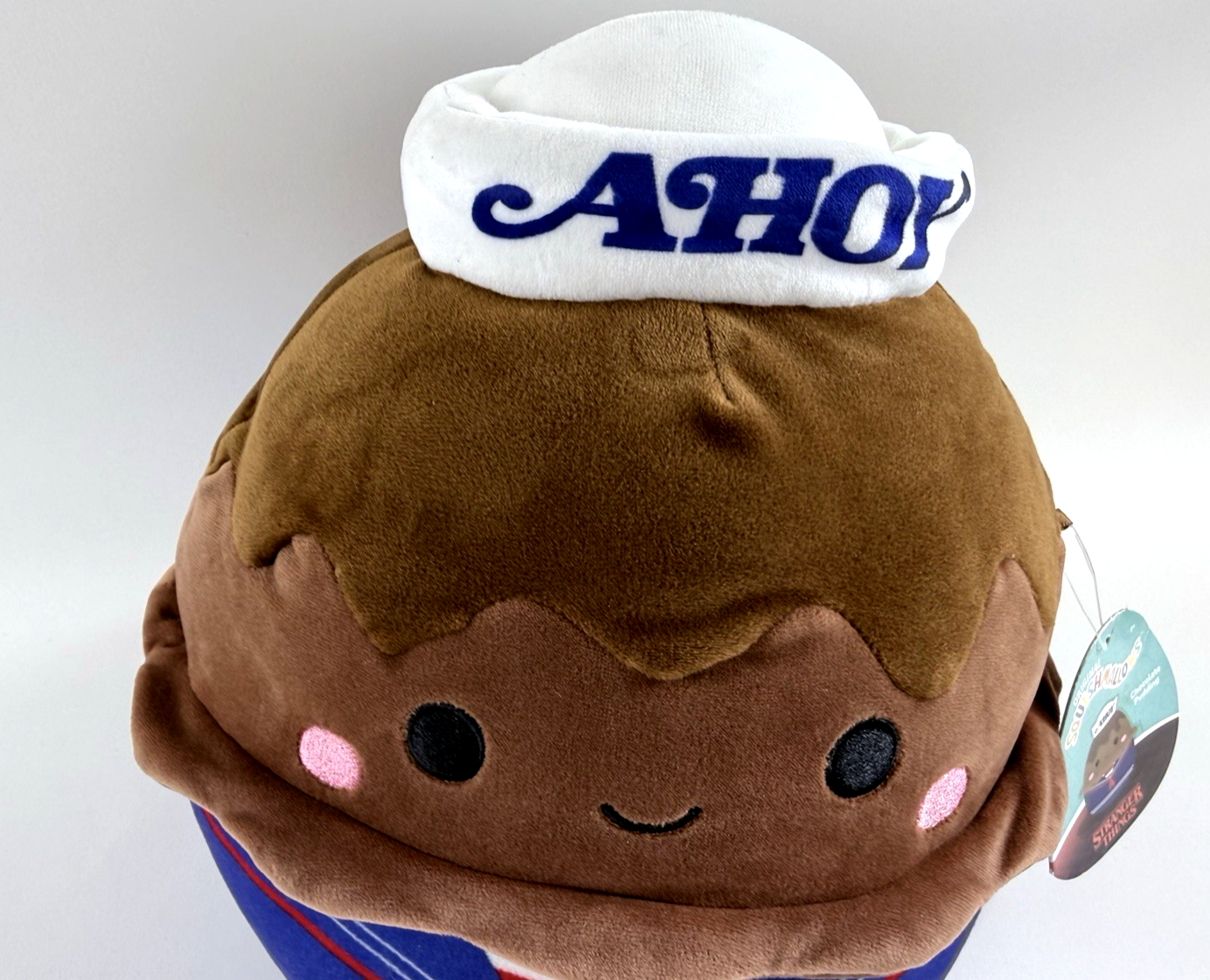 Netflix Jazwares “Stranger Things” 14" Chocolate Pudding Scoops Ahoy Plush