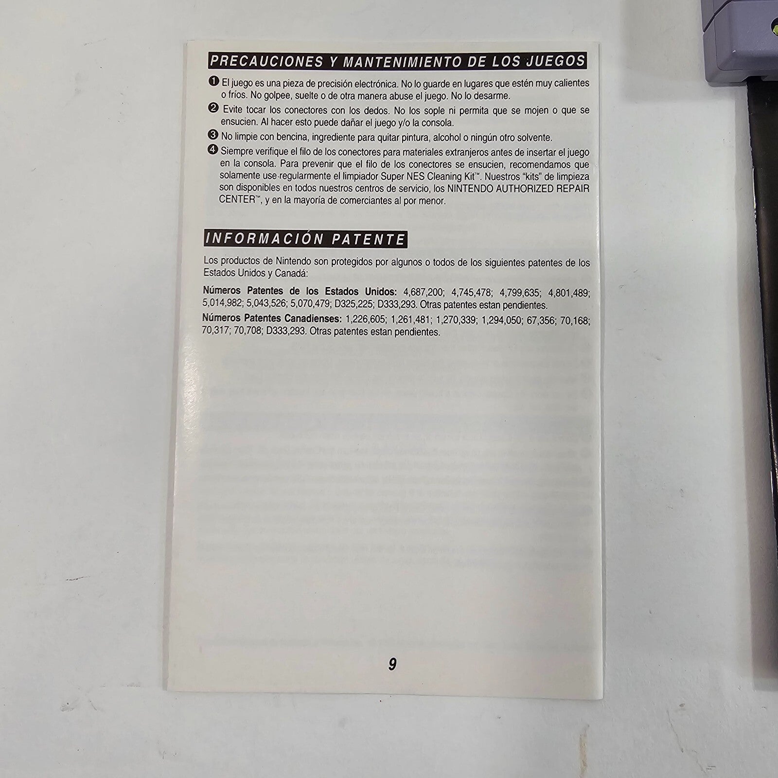 Family Feud (Super Nintendo Entertainment System, 1993) Game Box Manual Insert