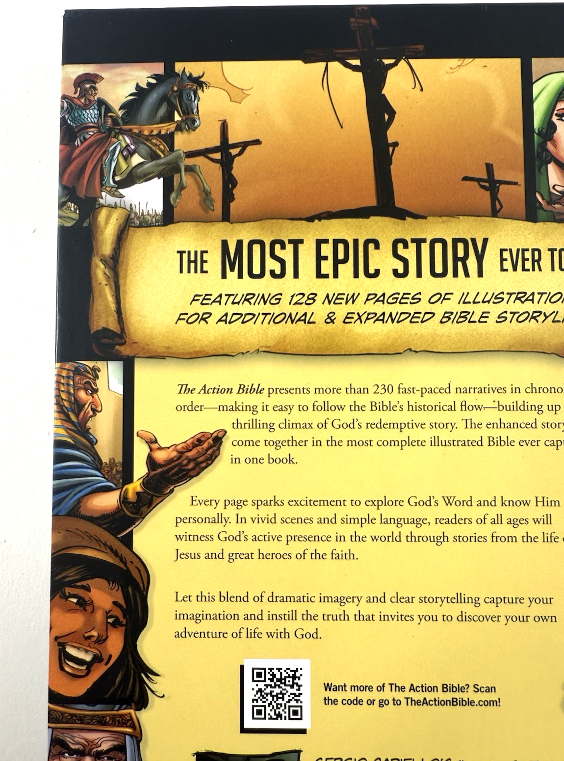 Action Bible: God's Redemptive Story by Doug Mauss (2020, Hardcover) First Ed.