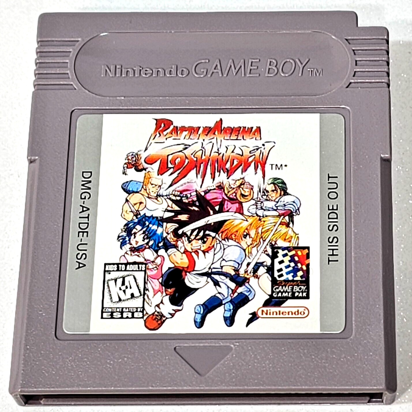 Genuine Battle Arena Toshinden (Nintendo Gameboy, 1995) Game Box Manual Inserts