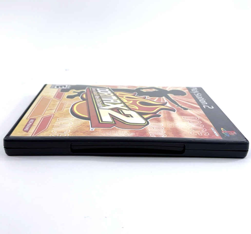 DDRMAX2: Dance Dance Revolution (PlayStation 2, 2003) Game, Case, Manual -Tested
