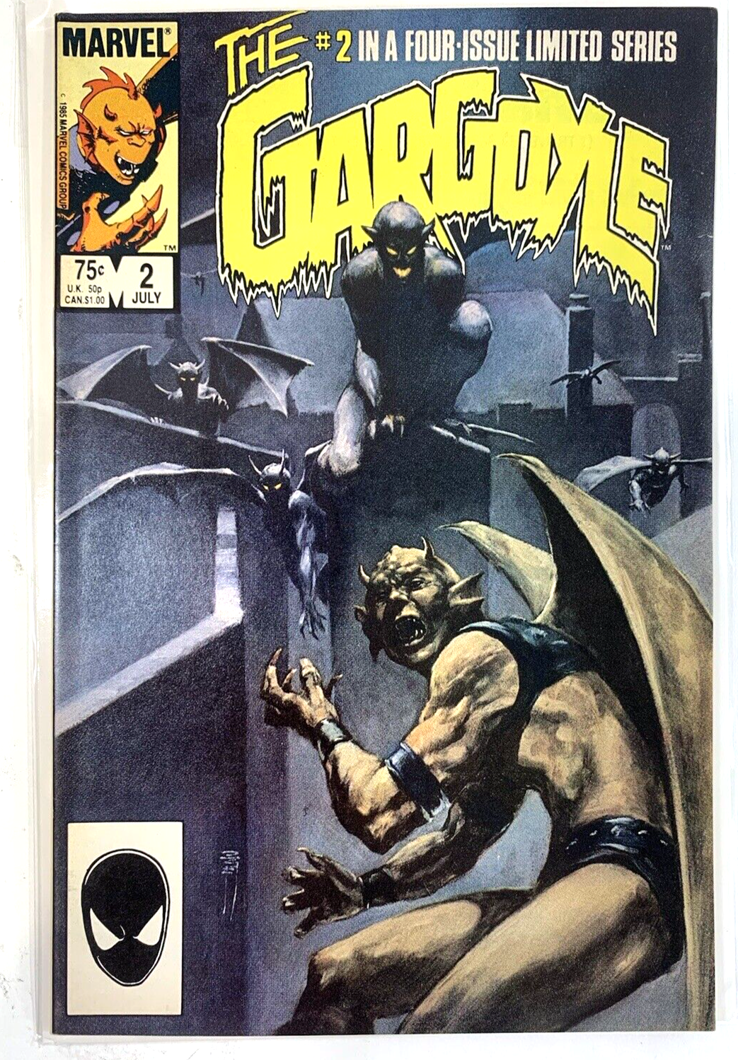 Marvel Comics 1985 Limited Series The Gargoyle #1 2 3 4 Full Set