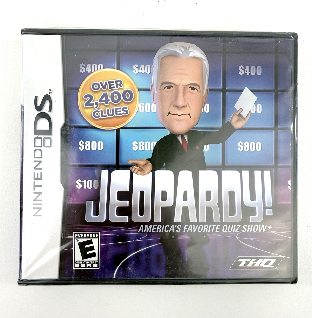 Jeopardy (Nintendo DS, 2010) New, Factory Sealed Alex Trebek Quiz Game