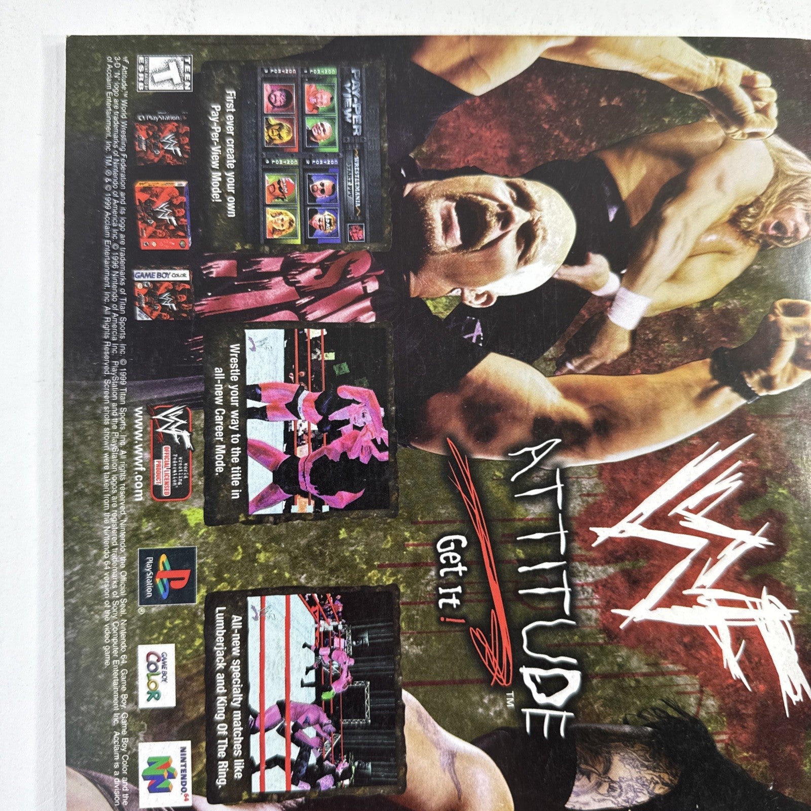 Nintendo Power Magazine Volume 123 August 1999 - Poster, Pokémon Snap Insert