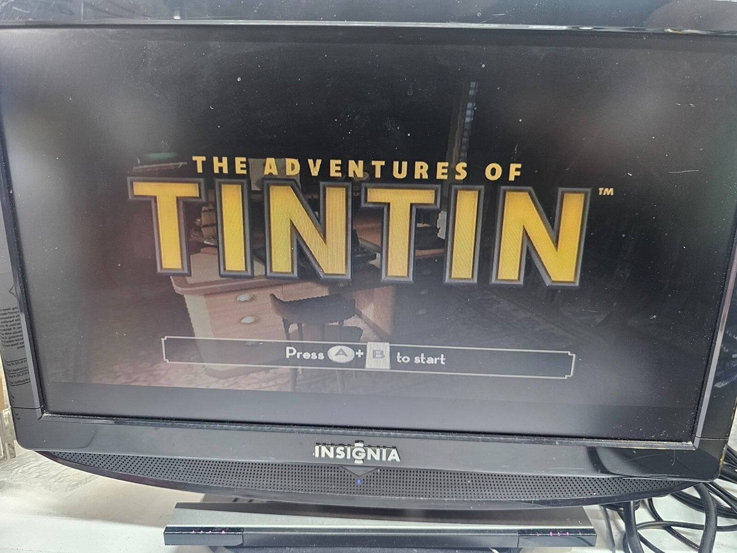 The Adventures of Tintin: The Game (Nintendo Wii, 2011) Game Disc - Tested