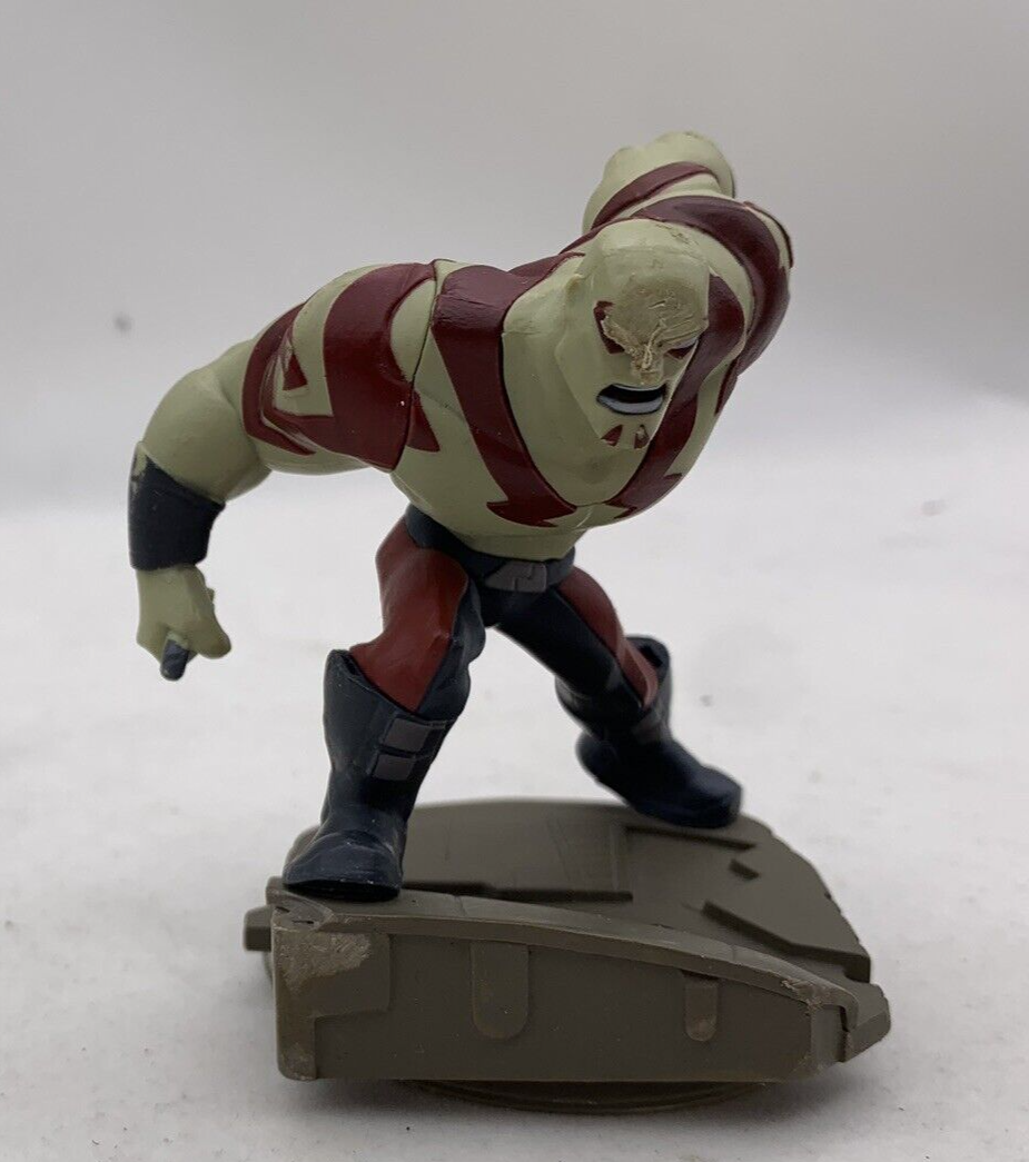Disney Infinity 2.0 Edition Rocket Star Lord Drax Figures With Milano Level