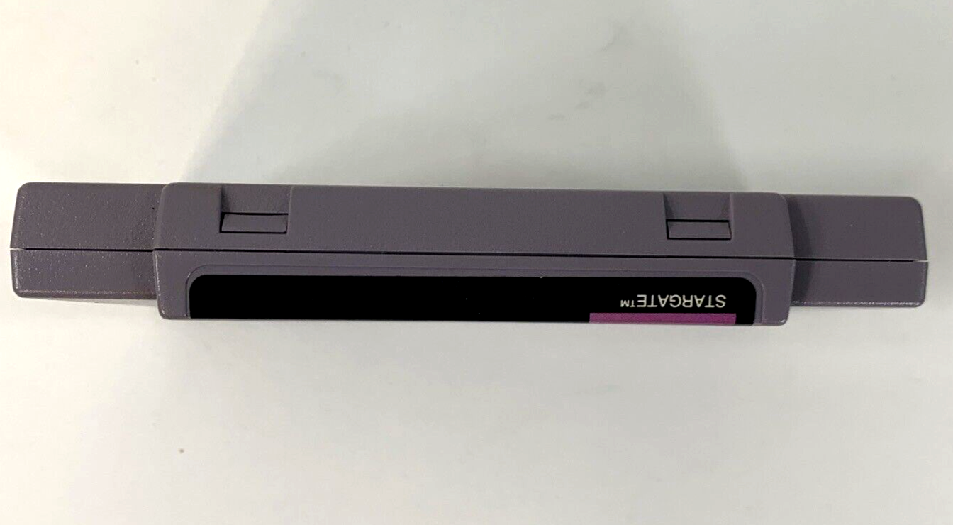 Stargate (Super Nintendo, 1991) Game, Box, Manual, Poster, Insert, Registration