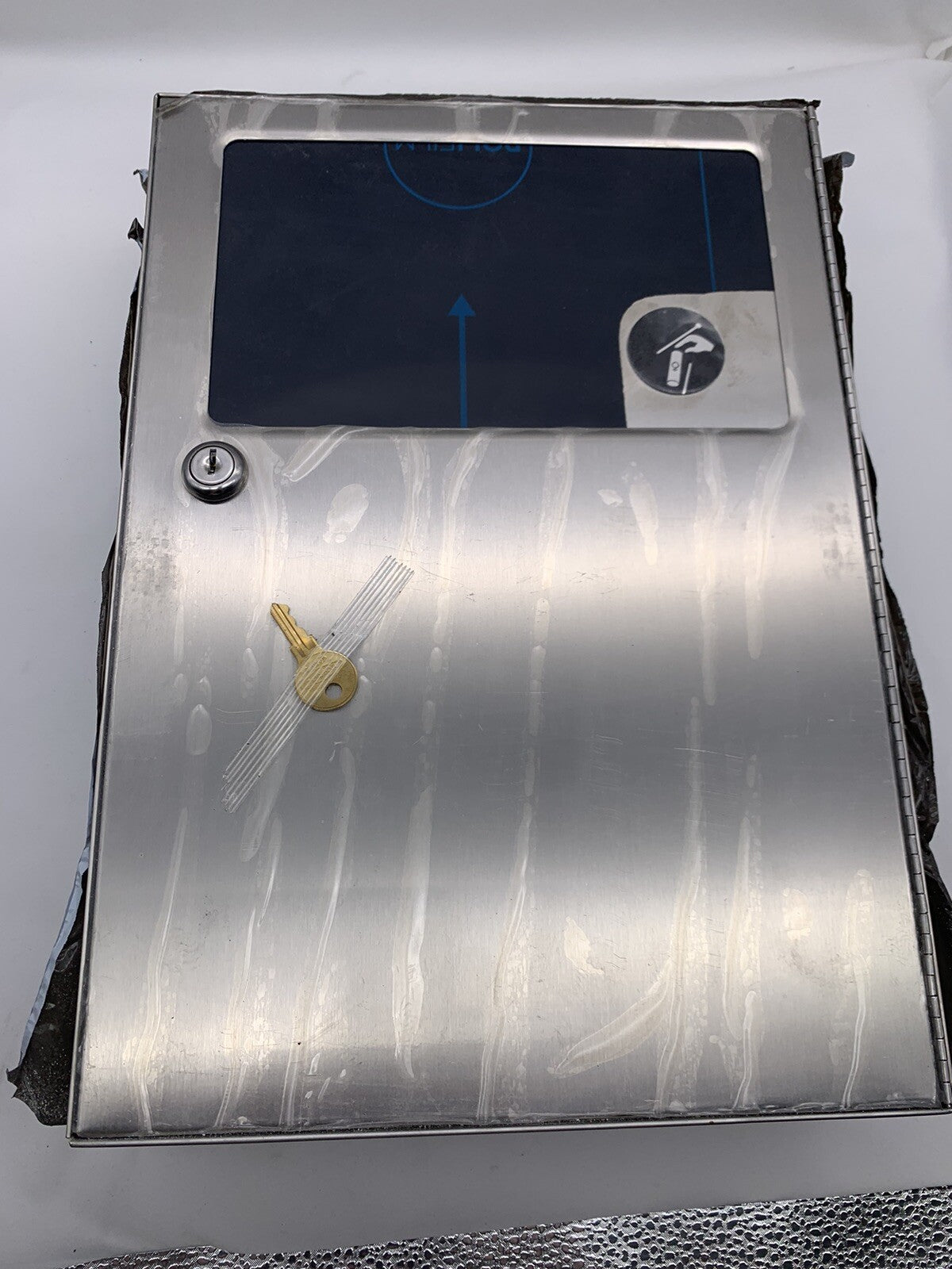 Bobrick B-254 Classic Series Surface Mount Sanitary Napkin Disposal Receptacle