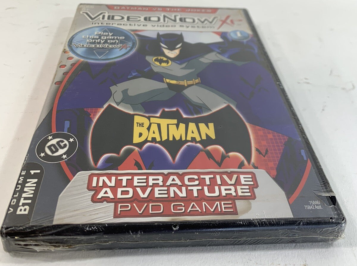 Interactive Adventure: Batman vs. The Joker ( VideoNow XP, 2005) New, Sealed PVD