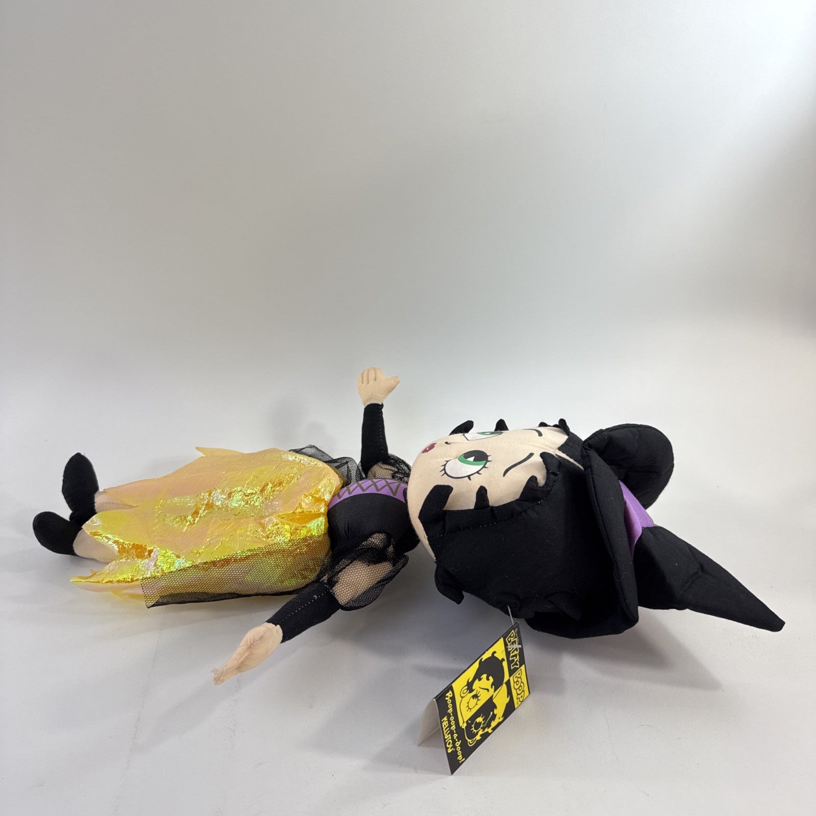 Betty Boop Collection 2005 16.5" Betty Boop Halloween Witch Plush with Tags