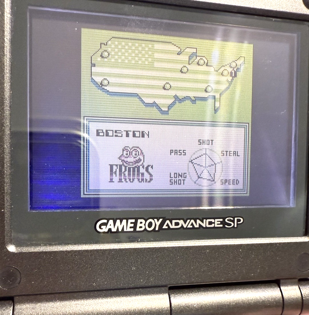 Double Dribble 5 on 5 (Nintendo GameBoy, 1991) Game Box Manual Inserts Reg. Card