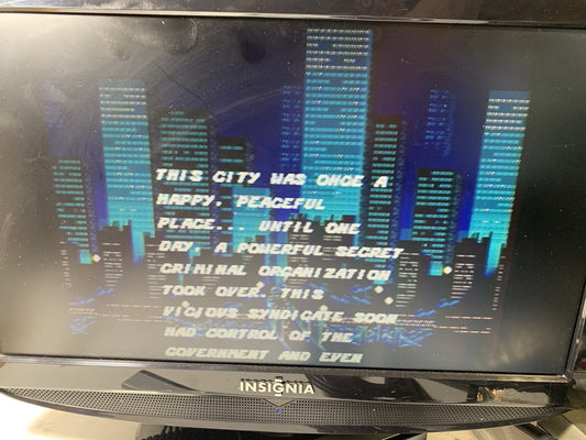 Streets of Rage (Sega Genesis, 1991) Game And Case - Tested and Working