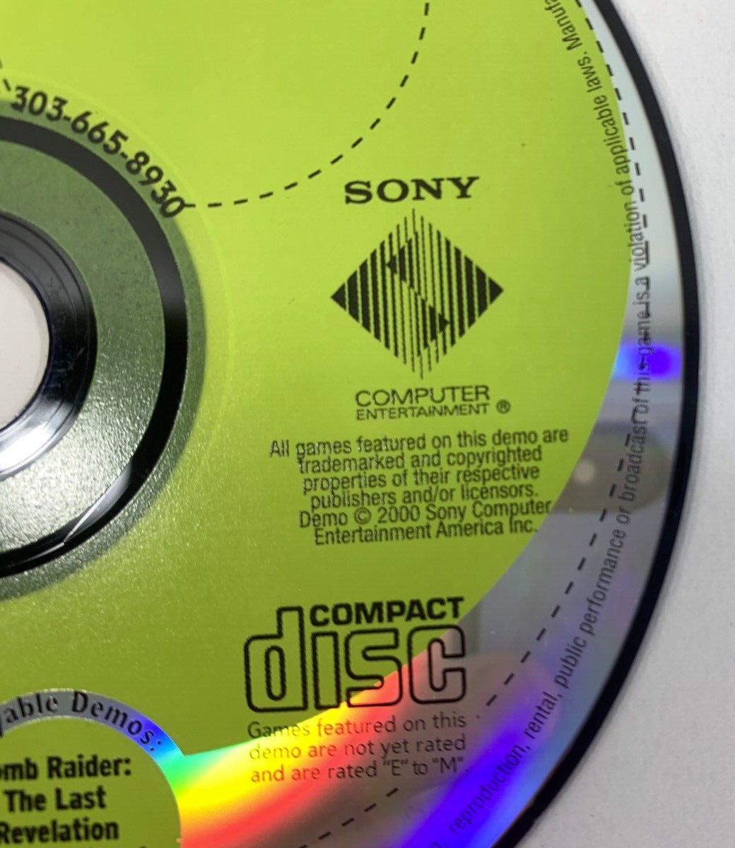 PlayStation Magazine Demo Disc #28 January 2000 - Tested And Working
