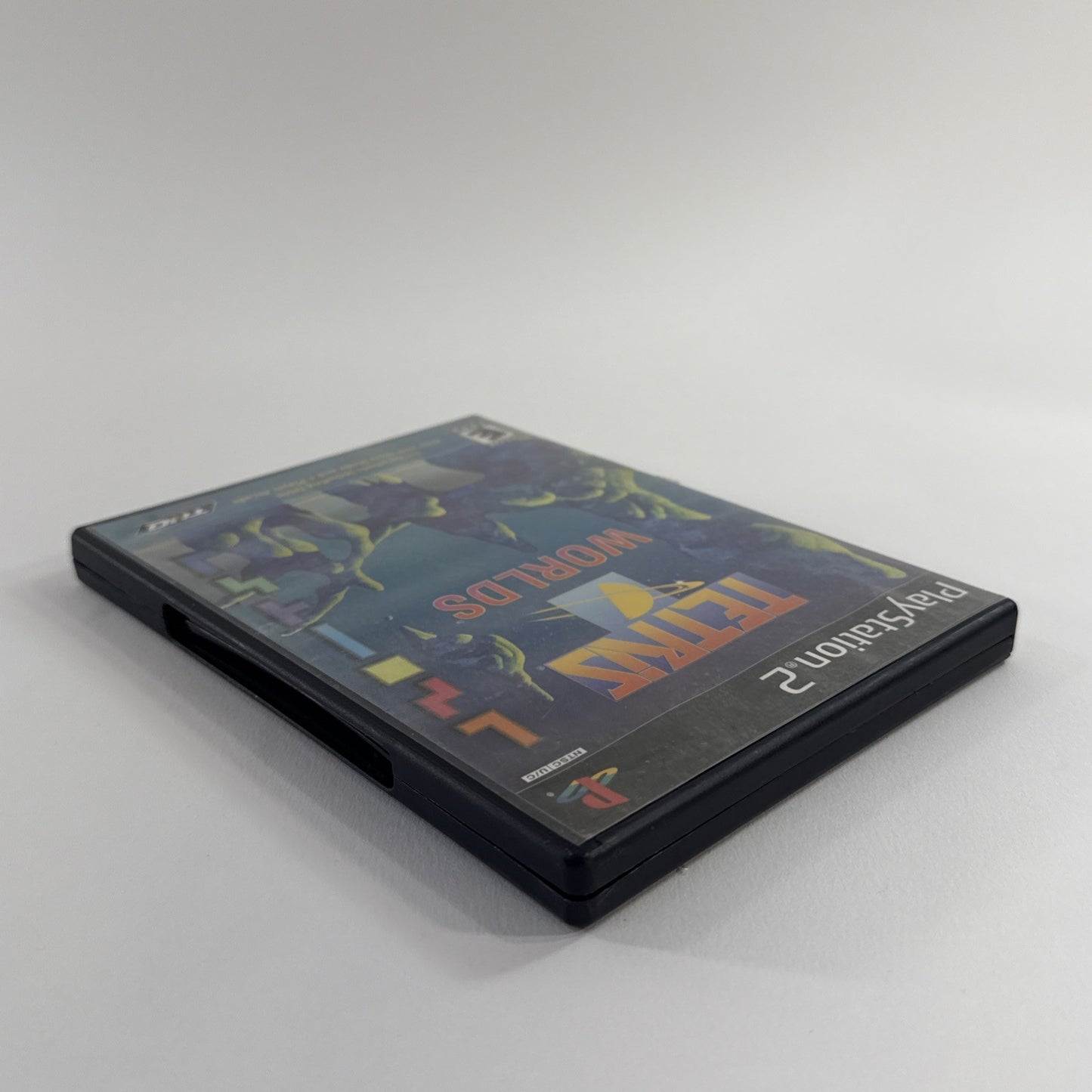 Tetris Worlds (Sony PlayStation 2, PS2, 2002) Game and Case