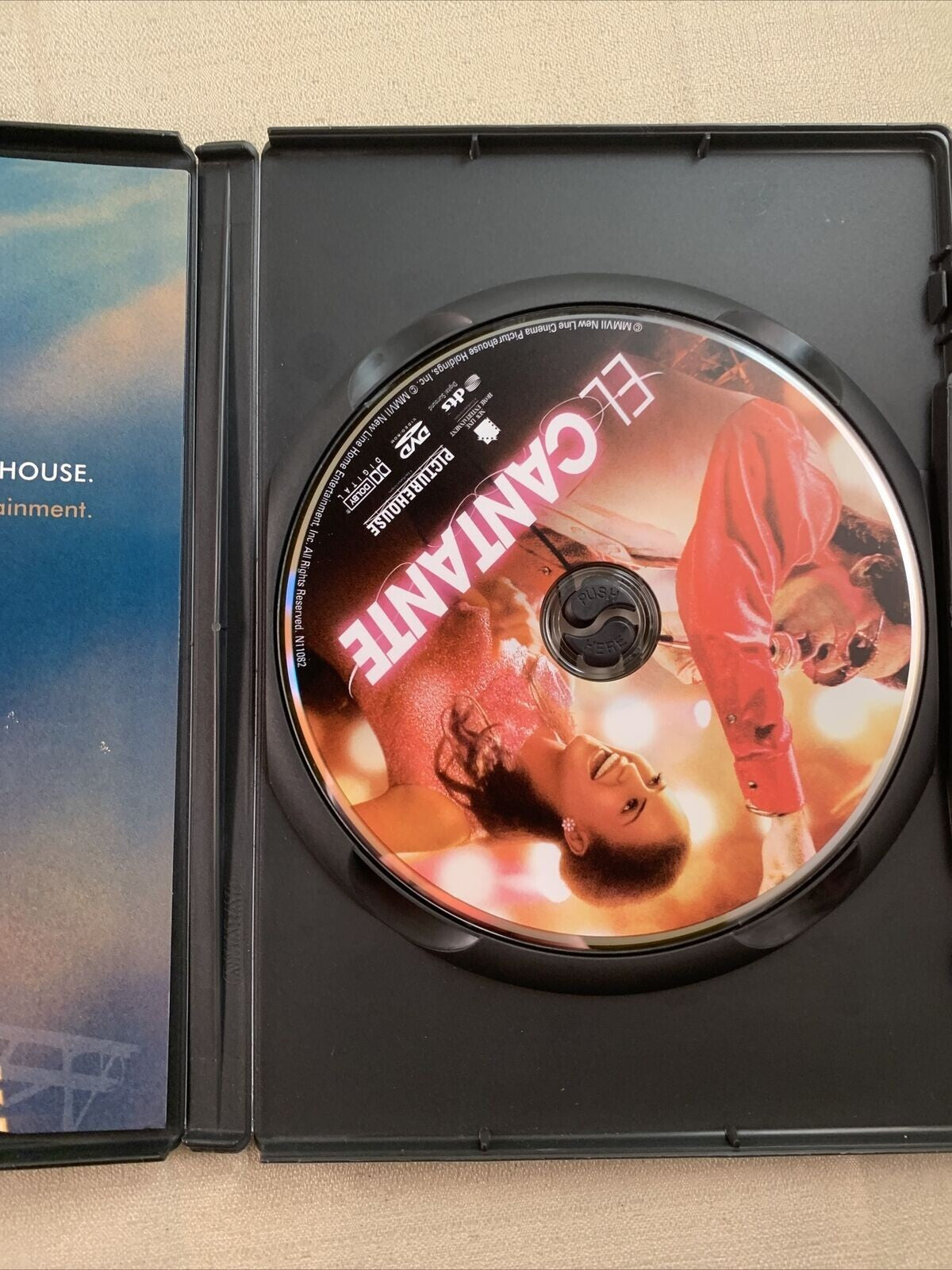 El Cantante (DVD, 2006) Tested and working