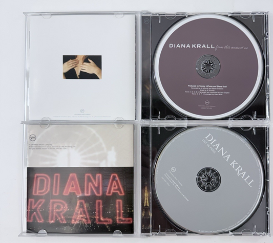 Diana Krall (CD Bundle) Live in Paris, Quiet Nights, When I Look in Your Eyes +1