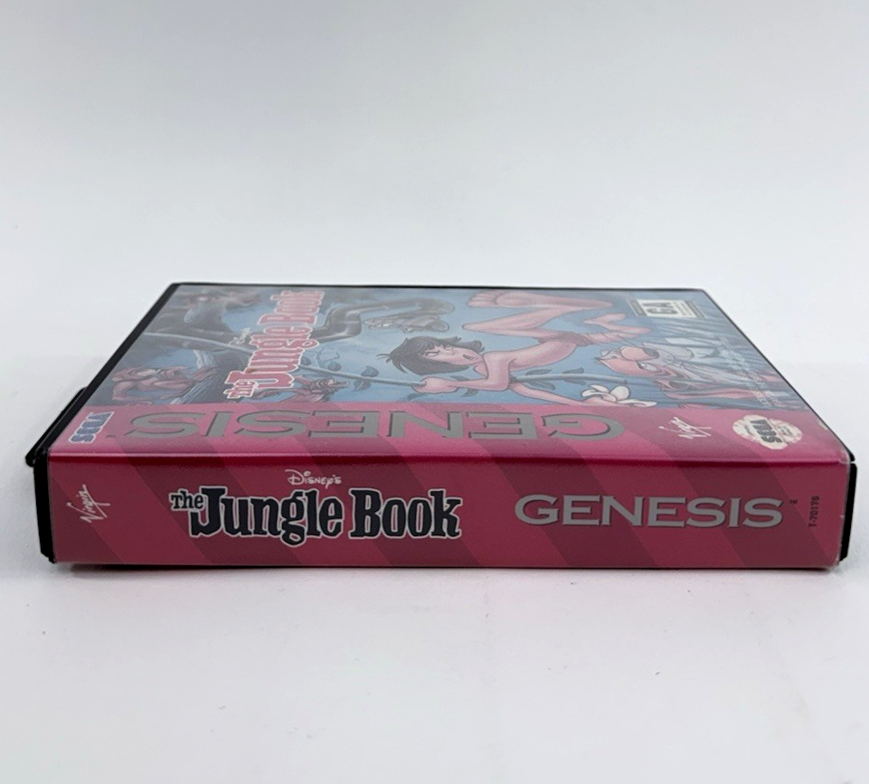 Disney's The Jungle Book (Sega Genesis, 1994) Game and Case - Tested and Working