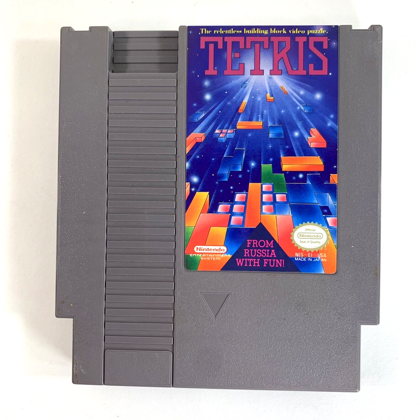 Tetris (Nintendo Entertainment System, 1989) Authentic Game Cartridge - Tested