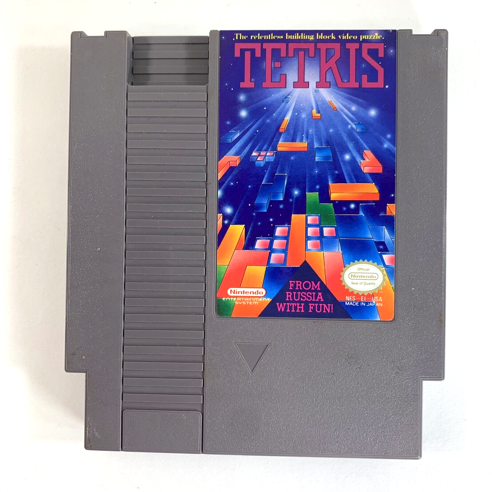 Tetris (Nintendo Entertainment System, 1989) Authentic Game Cartridge - Tested
