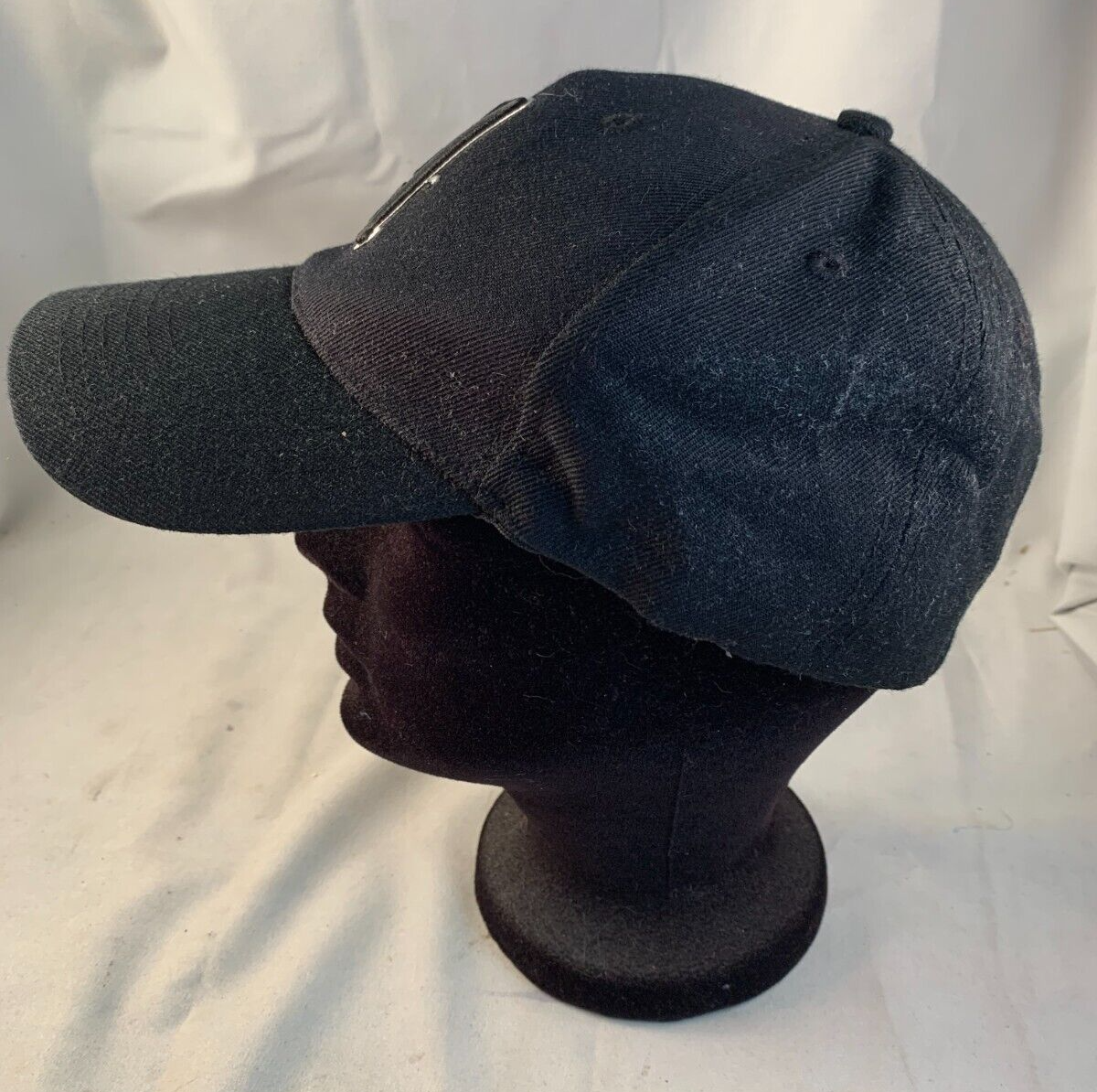 Cornelius & Anthony Cigar Men's Black Baseball Hat Cap Size S/M