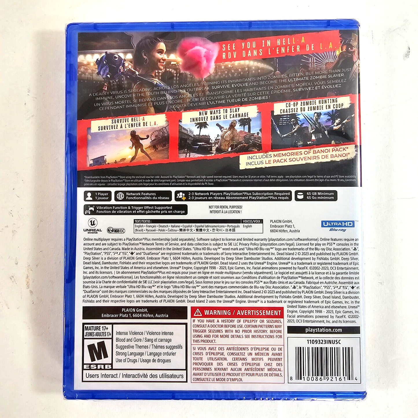 Dead Island 2: Day One Edition - Sony PlayStation 5, 2023) NEW