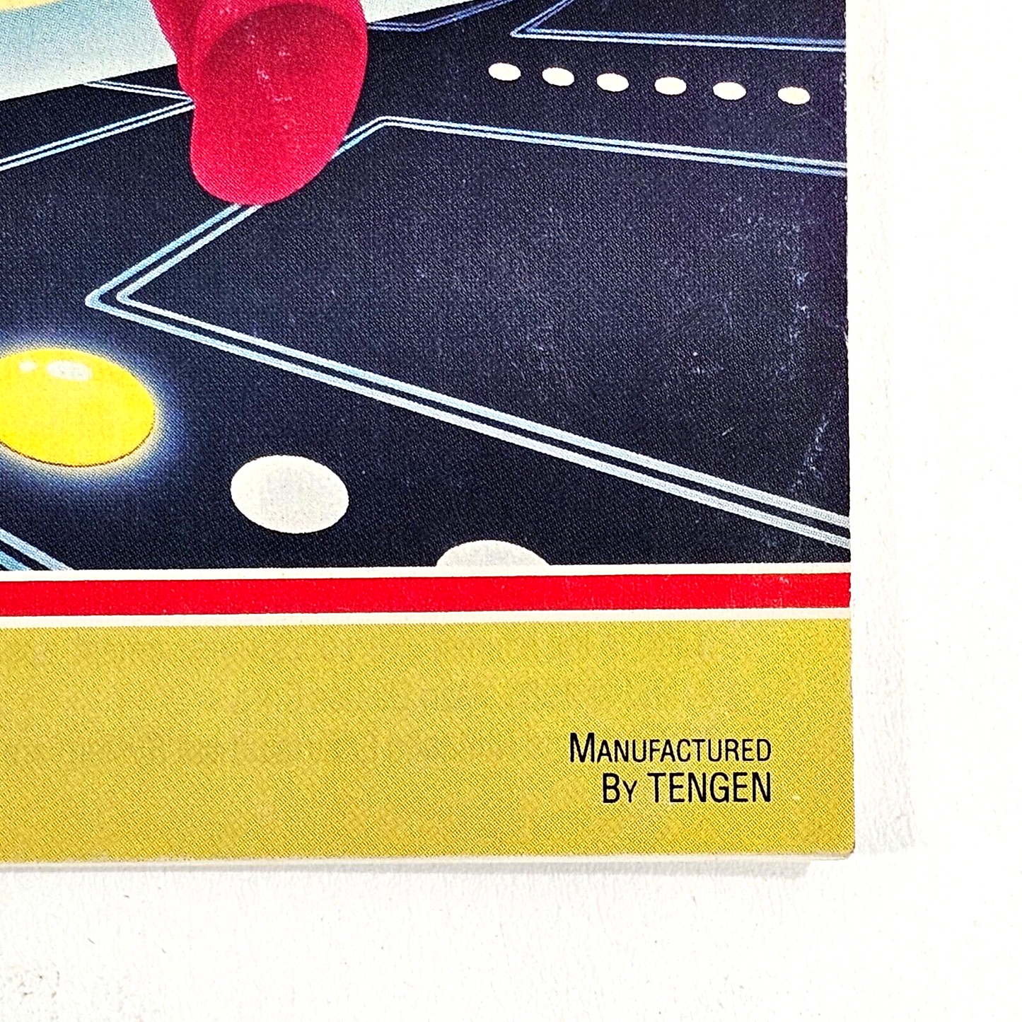 PAC-MAN (Nintendo Entertainment System, 1990) Gold Instruction Booklet Only