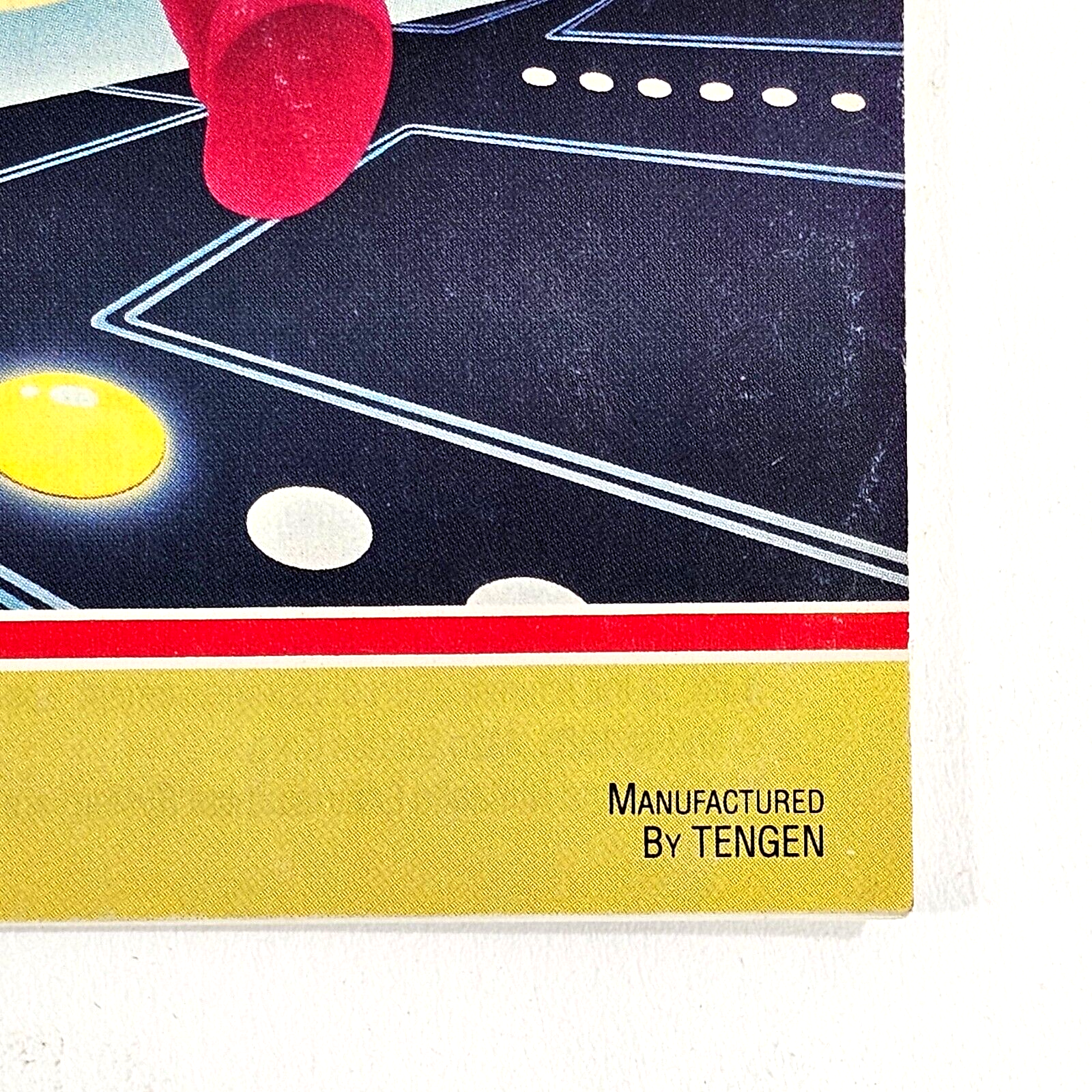 PAC-MAN (Nintendo Entertainment System, 1990) Gold Instruction Booklet Only