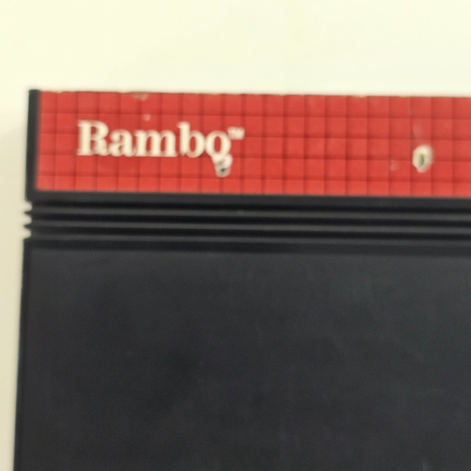 Rambo: First Blood Part II (Sega Master System, 1986) Game and Case  - Tested