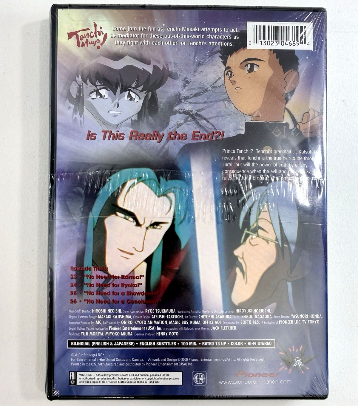 Tenchi Universe Space I-III/Last Battle (DVD, 2000) Pioneer - Ep. 14-26 - Sealed