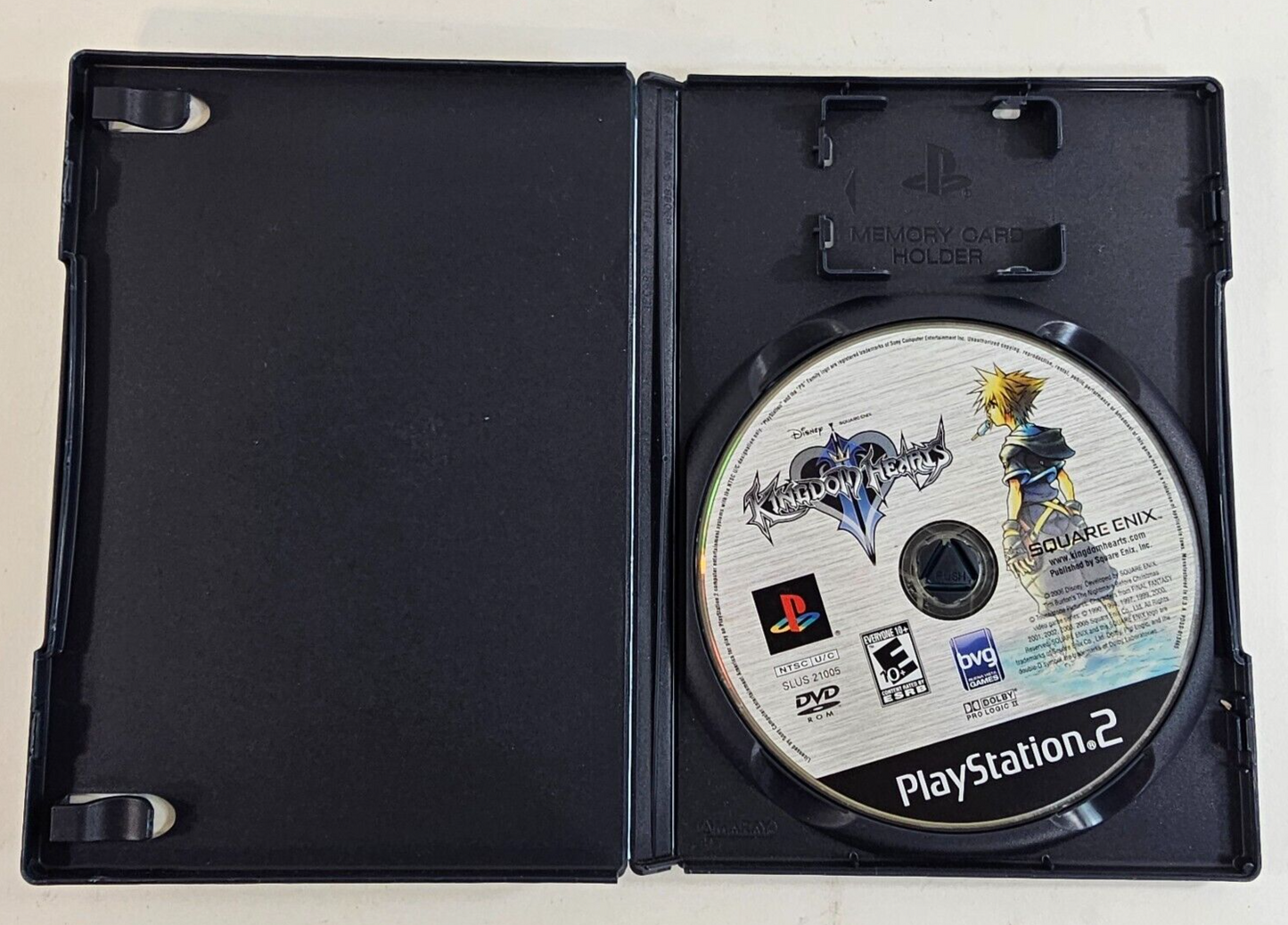 Kingdom Hearts II (PlayStation 2, 2006) Game and Case - Greatest Hits