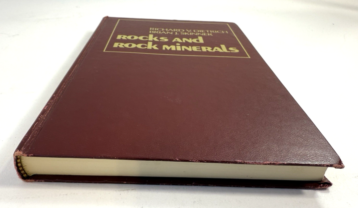 Rocks and Rock Minerals by Dietrich/Skinner  (Hardcover, 1979)