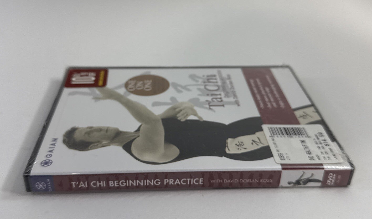 GAIAM: T'ai Chi Beginning Practice - David-Dorian Ross (DVD, 2007) New, Sealed