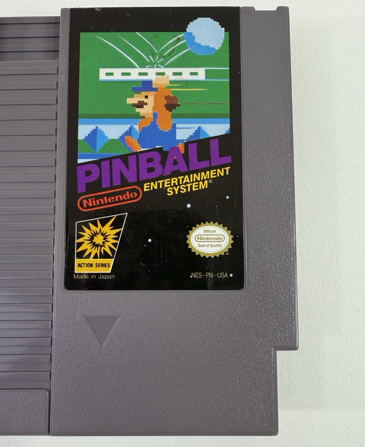 Pinball (Nintendo Entertainment System, 1985) Game Cartridge - Tested