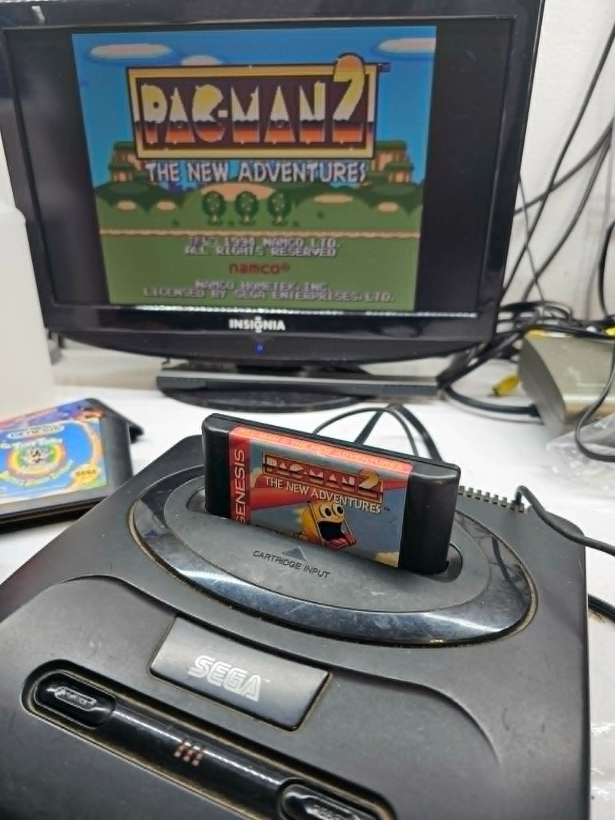 Pac-Man 2: The New Adventures (Sega Genesis, 1994) Game Cartridge - Tested